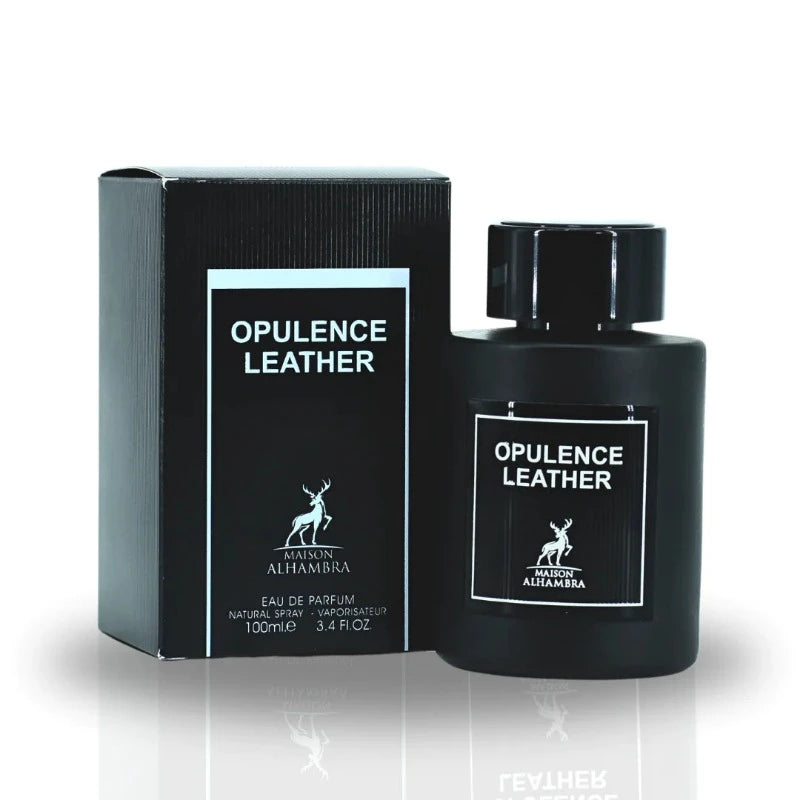 AlHambra  Opulence Leather perfumed water for men 100ml