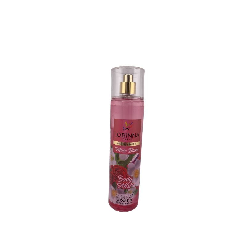 Lorinna Musc Roses perfumed body mist for women 270ml