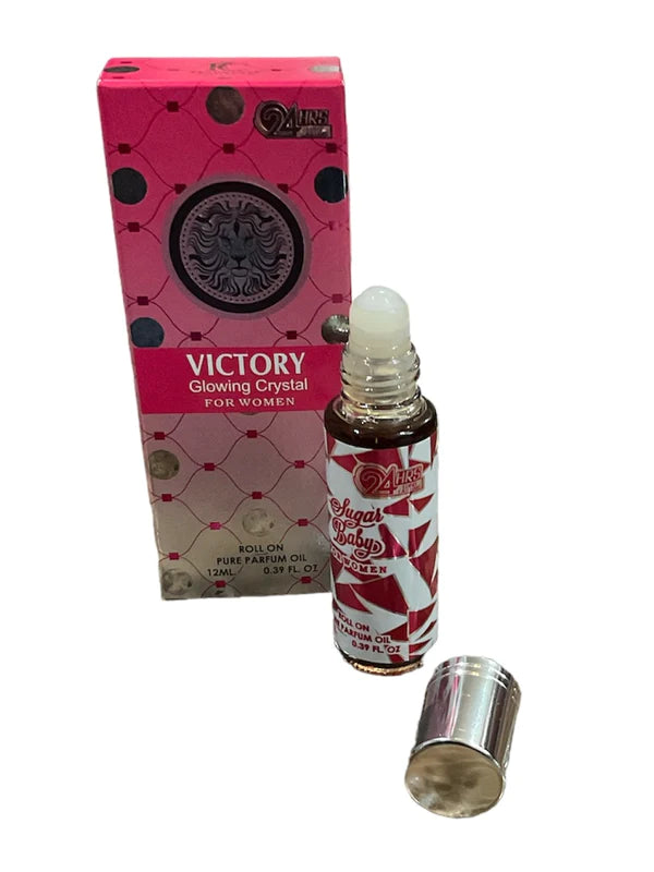 Al Fakhar ACO Roll on Victory Glowing Crystal for women 12 ml