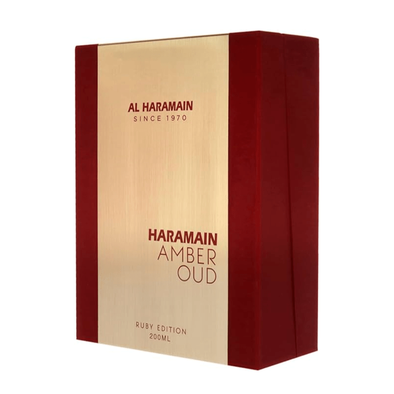 Al Haramain Amber Oud Ruby Edition perfumed water unisex 200ml - Royalsperfume Haramain Perfume