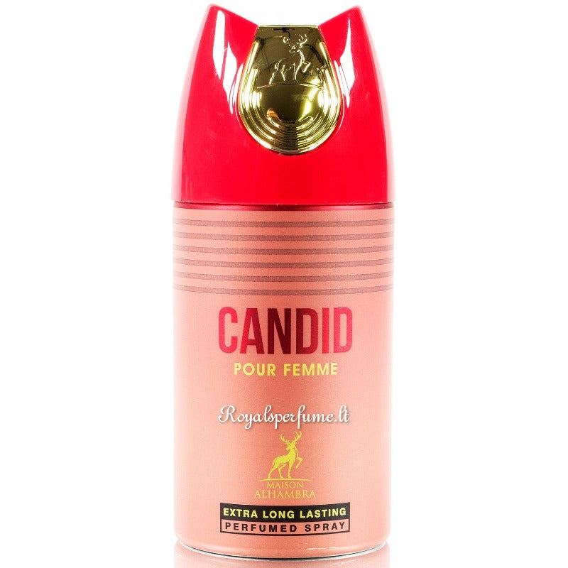 AlHambra Candid perfumed deodorant for women 250ml - Royalsperfume AlHambra Deodorants