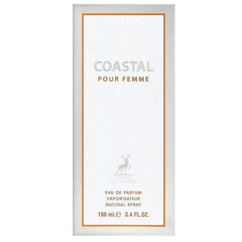 Alhambra Coastal Pour Femme perfumed water for women 100ml - Royalsperfume AlHambra Perfume