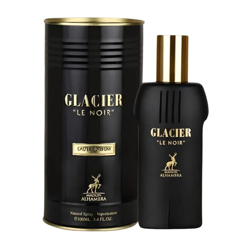 AlHambra Glacier Le Noir perfumed water for men 100ml - Royalsperfume AlHambra Perfume