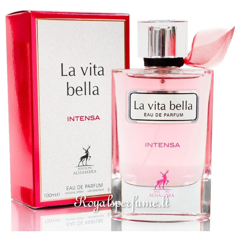 AlHambra La Vita Bella Intensa perfumed water for women 100ml - Royalsperfume AlHambra Perfume
