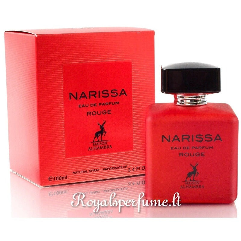 AlHambra Narissa Rouge perfumed water for women 100ml - Royalsperfume AlHambra All