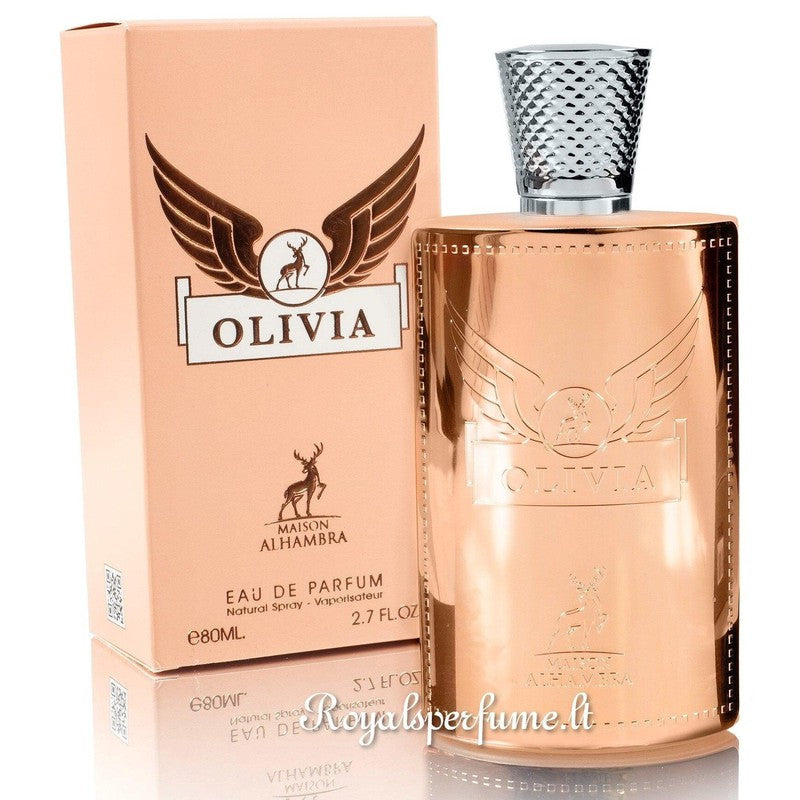 AlHambra Olivia perfumed water for women 80ml - Royalsperfume AlHambra All