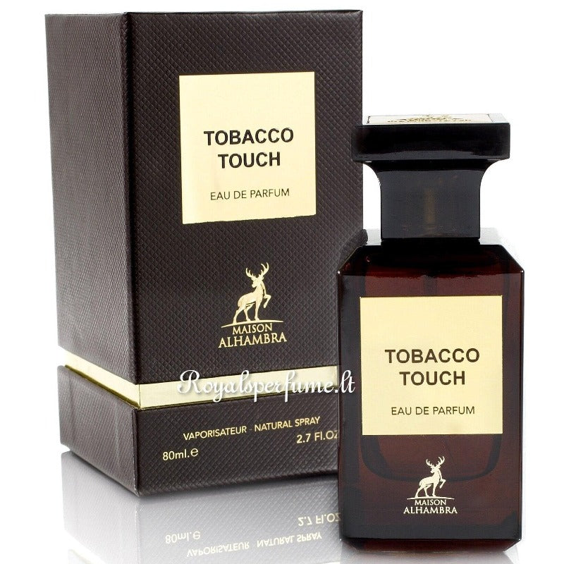 AlHambra Tobacco Touch perfumed water unisex 80ml - Royalsperfume AlHambra Perfume