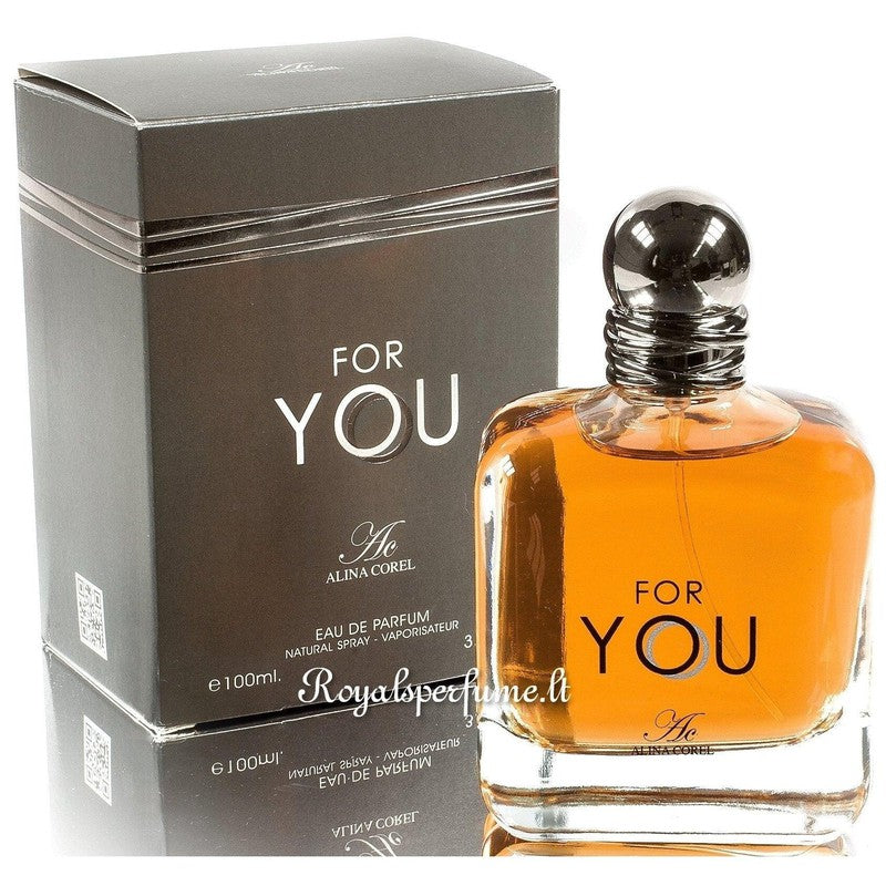 Alina Corel For You perfumed water for men 100ml - Royalsperfume Alina Corel Perfume