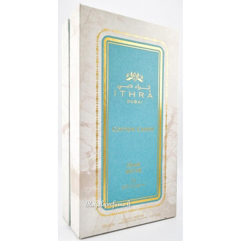Ard Al Zaafaran Ithra Dubai Cotton Candy Musk Collection perfumed water for women 100ml - Royalsperfume ARD AL ZAAFARAN TRADING L.L.C All