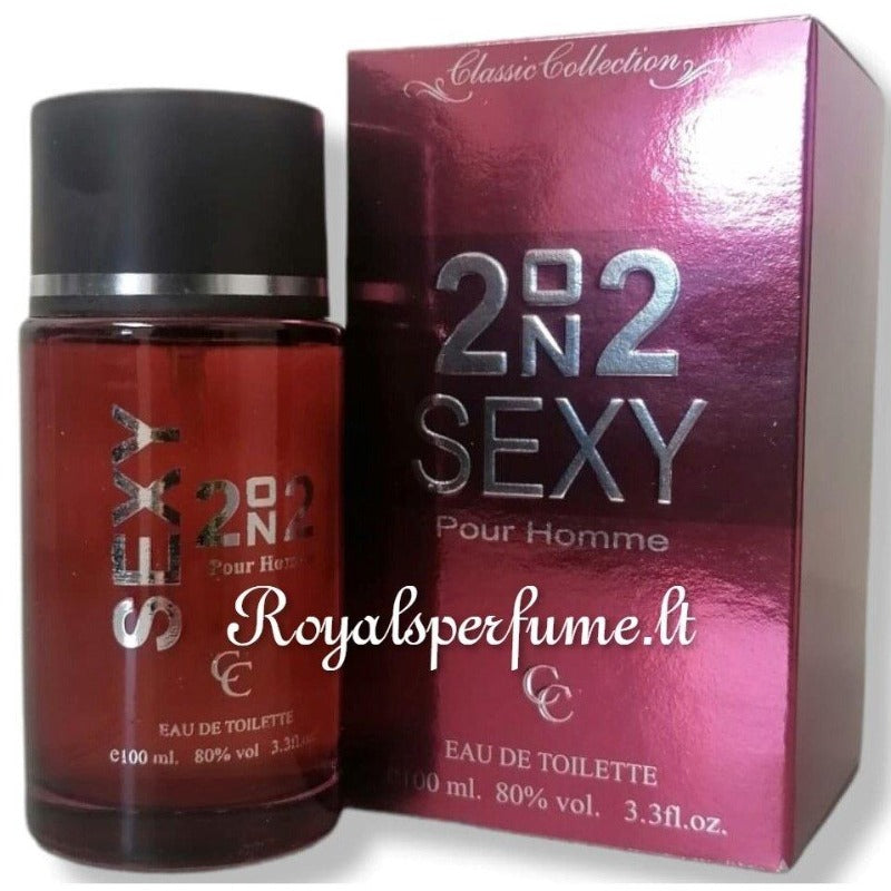 BN PARFUMS 2on2 Sexy Pour Homme Eau de Toilette 100ml - Royalsperfume BN PARFUMS Perfume