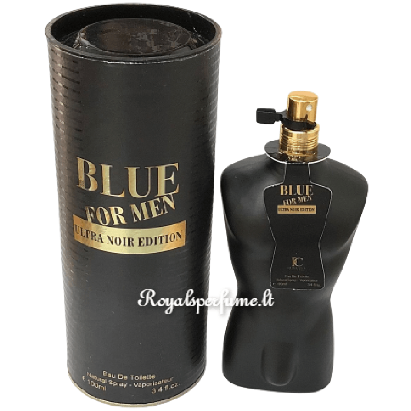 BN PARFUMS Blue For Men Ultra Noir Edition eau de toilette for men 100ml - Royalsperfume BN PARFUMS Perfume