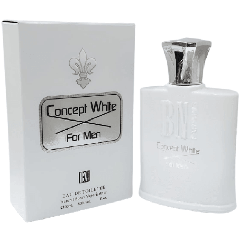 BN PARFUMS Concept White For Men eau de toilette 100ml - Royalsperfume BN PARFUMS Perfume