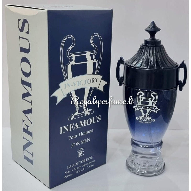 BN PARFUMS In-Victory Infamous toilette woter for men 100ml - Royalsperfume BN PARFUMS Perfume