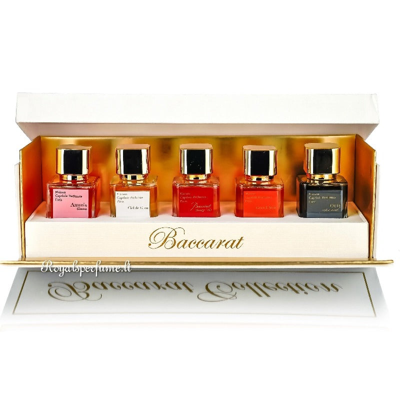 Capriole Baccarat Collection perfume set unisex 5x25ml - Royalsperfume Capriole Perfume
