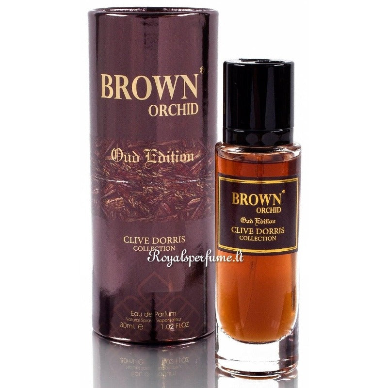 Clive Dorris Brown Orchid Oud Edition perfumed water for men 30ml - Royalsperfume Clive Dorris Perfume