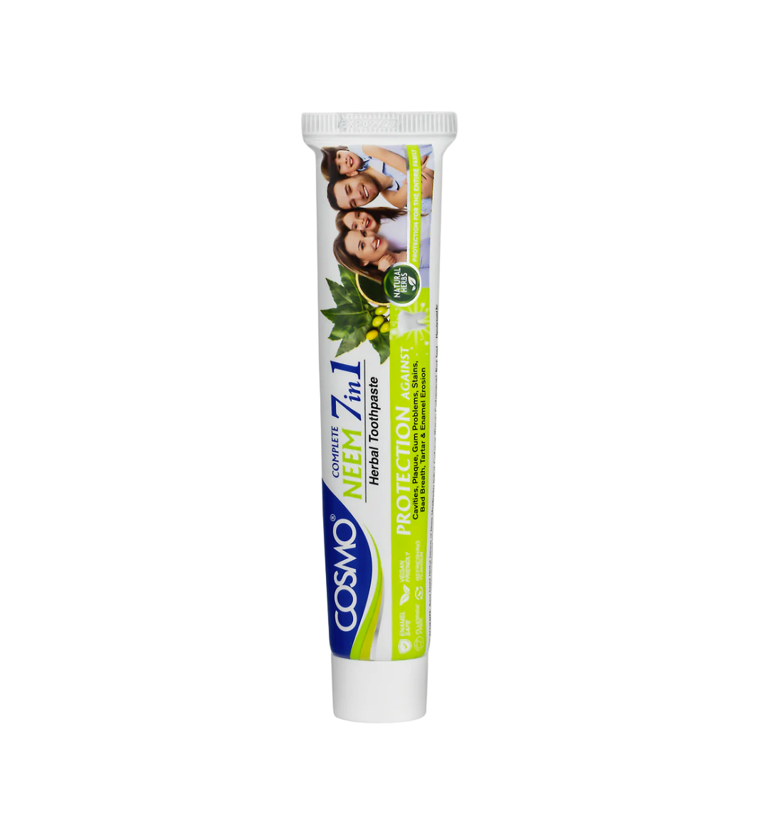 Complete Neem 7 in 1 Herbal Toothpaste by Cosmo 100g