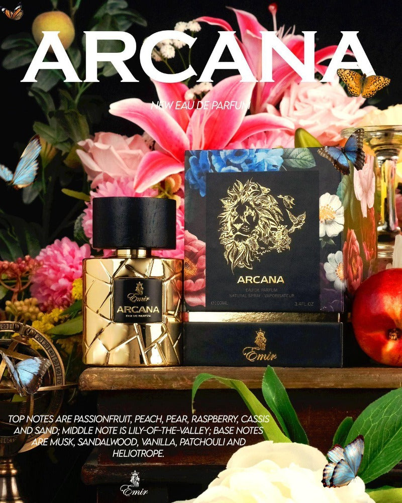 Emir Arcana perfumed water unisex 100ml - Royalsperfume EMIR Perfume