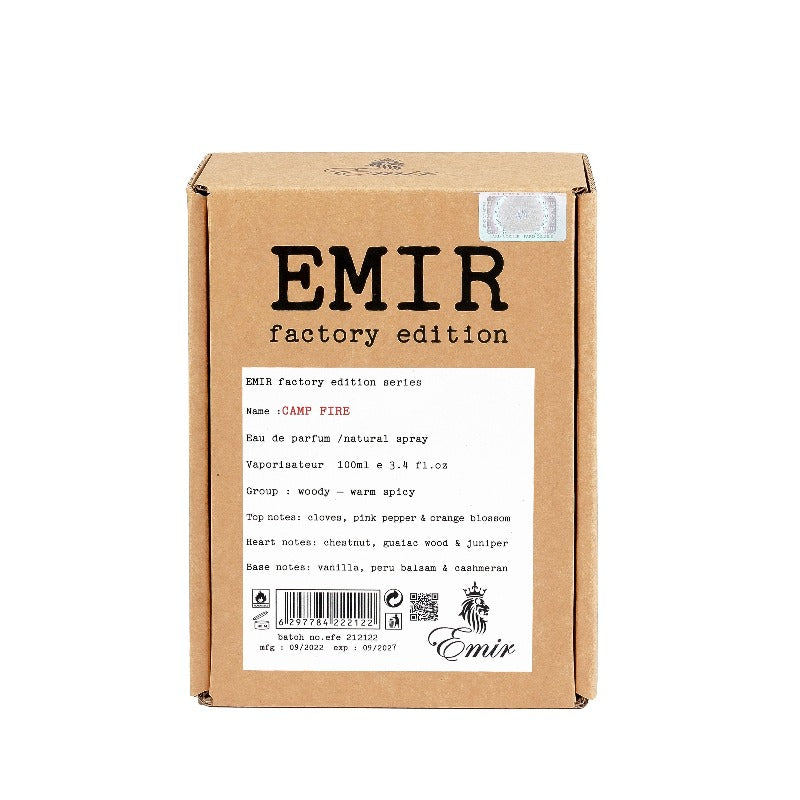 Emir CAMP FIRE perfumed water unisex 100ml - Royalsperfume EMIR All