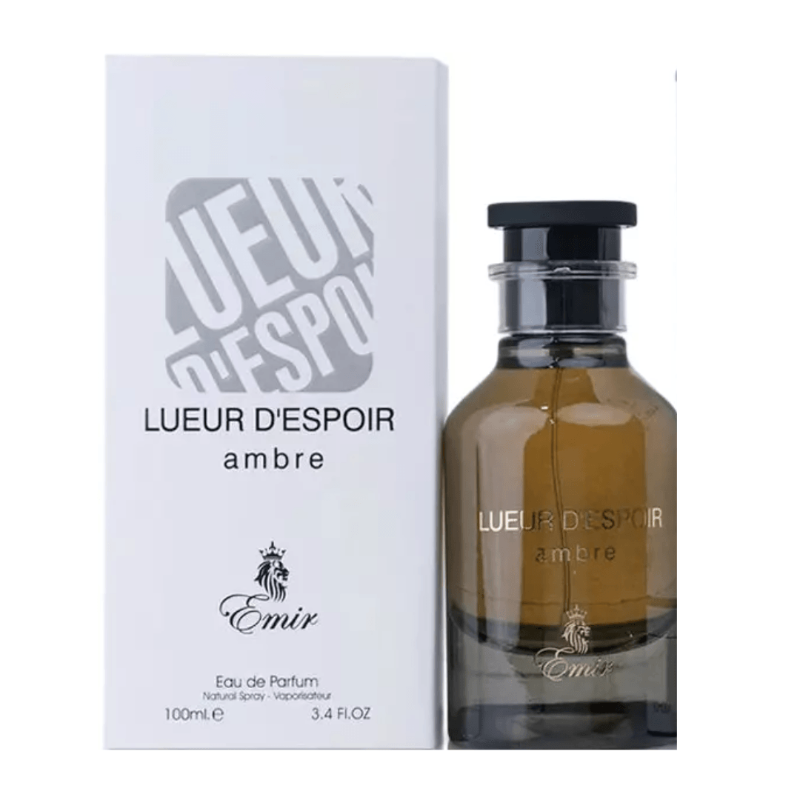 Emir Lueur D"espoir Ambre perfumed water for unisex 100ml - Royalsperfume EMIR Perfume