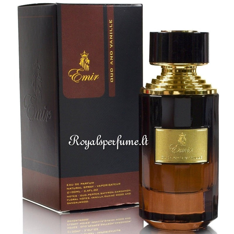 Emir Oud And Vanille perfumed water unisex 75ml - Royalsperfume EMIR Perfume