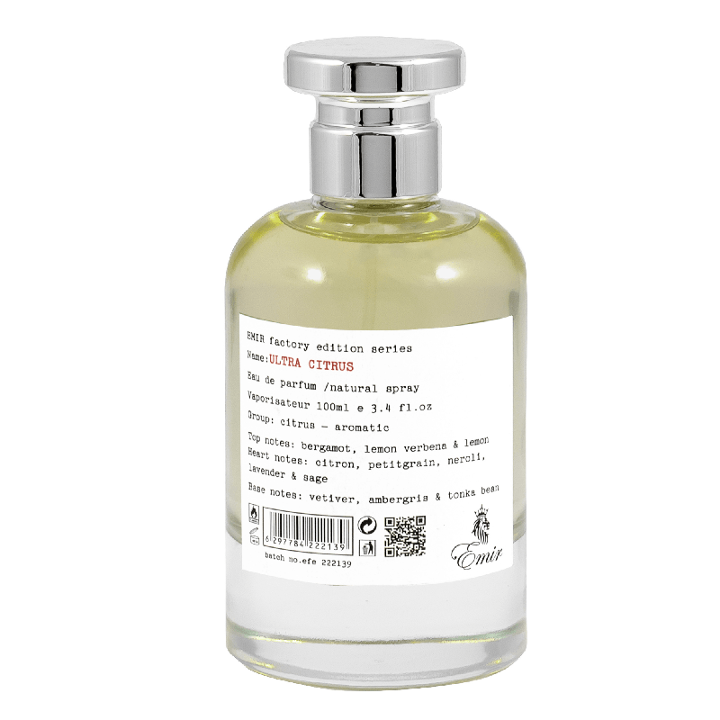 Emir Ultra Citrus perfumed water for men 100ml - Royalsperfume Perfumery Paris Corner LLC All