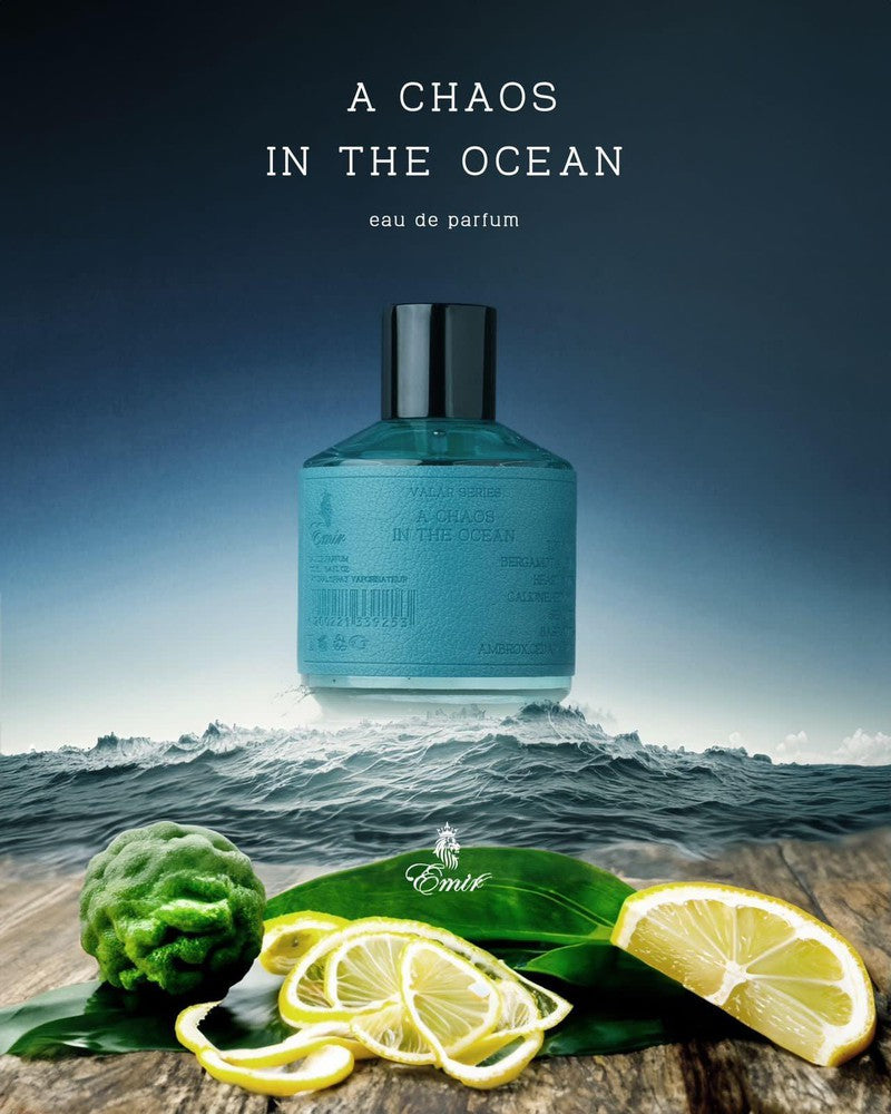 Emir Valar Series A Chaos In The Ocean perfumed water unisex 100ml - Royalsperfume Perfumery Paris Corner LLC Perfume