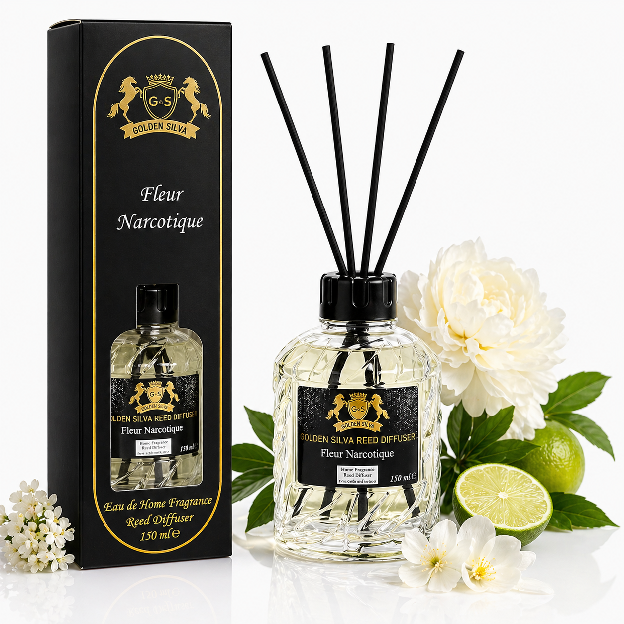 Fleur Narcotique home fragrance by Golden Silva 150ml