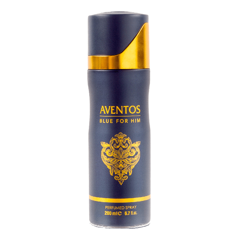 FW Aventos Blue for him perfumed deodorant for men 200ml - Royalsperfume World Fragrance Deodorants