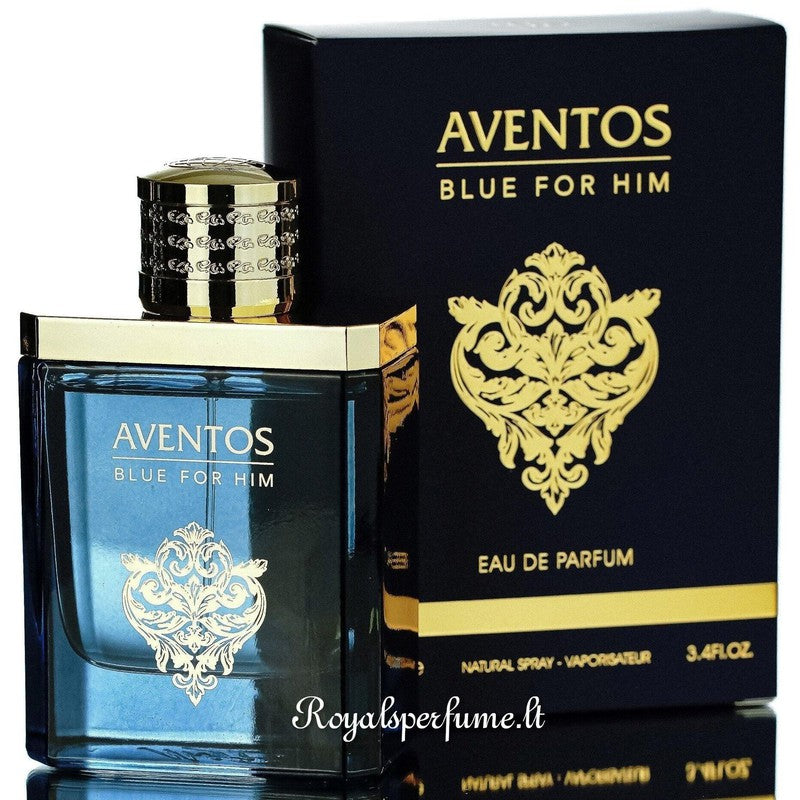 FW Aventos Blue for him perfumed water for men 100ml - Royalsperfume World Fragrance Perfume