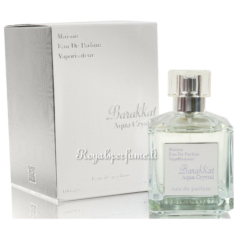 FW Barakkat Aqua Crystal perfumed water unisex 100ml - Royalsperfume World Fragrance Perfume