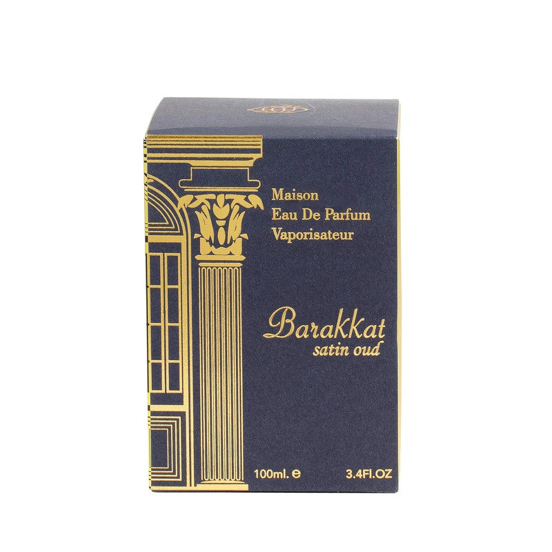 FW Barakkat satin oud perfumed water unisex 100ml - Royalsperfume World Fragrance Perfume