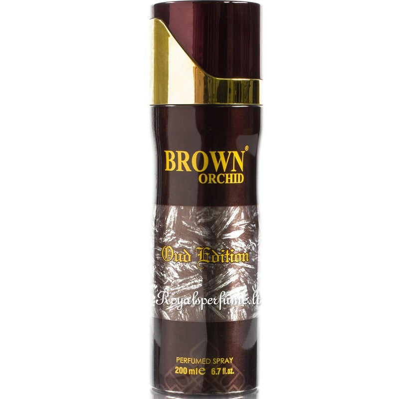 FW Brown Orchid perfumed deodorant unisex 200ml - Royalsperfume World Fragrance Deodorants