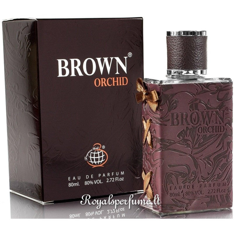 FW Brown Orchid perfumed water for men 80ml - Royalsperfume World Fragrance Perfume