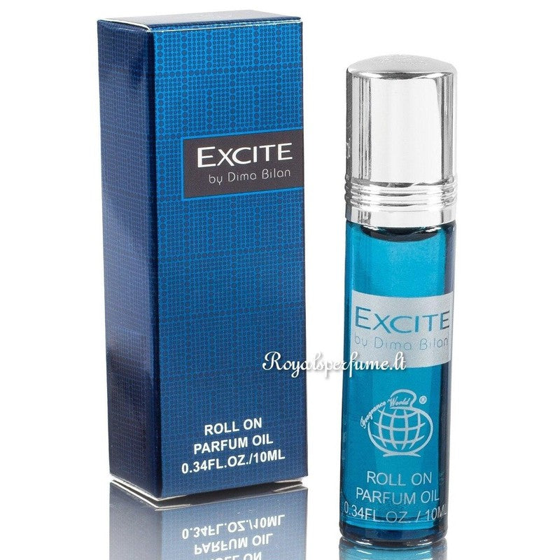 FW Excite by Dima Bilan perfumed oil for men 10ml - Royalsperfume World Fragrance Perfume