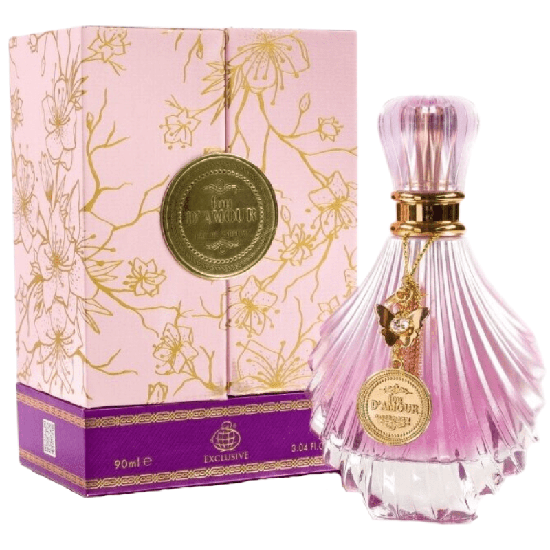 FW Fou D'Amour Purple perfumed water for women 90ml - Royalsperfume World Fragrance Perfume