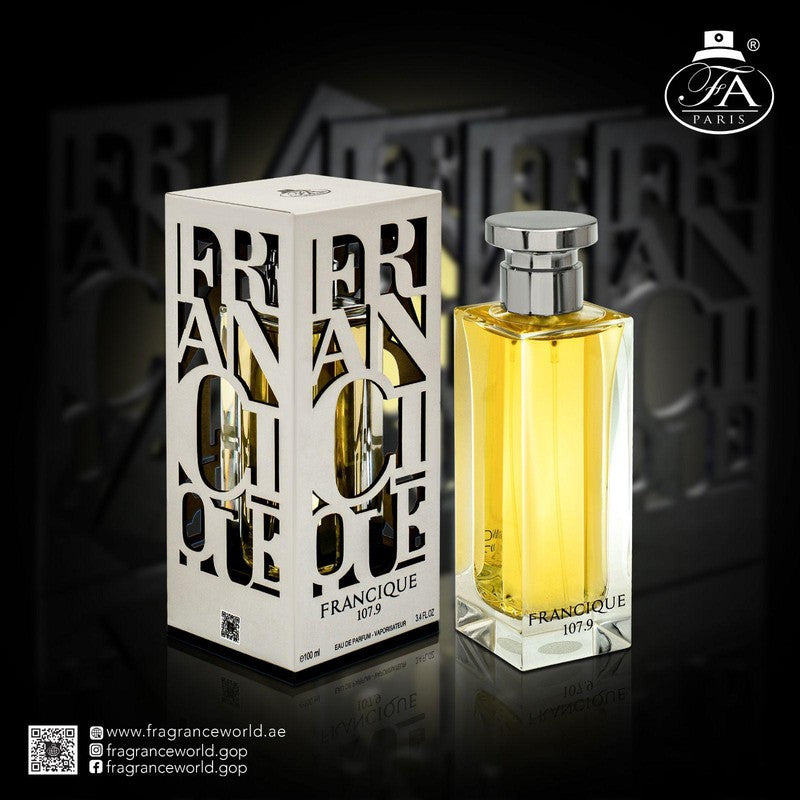 FW Francique 107.9 perfumed water unisex 100ml - Royalsperfume World Fragrance Perfume