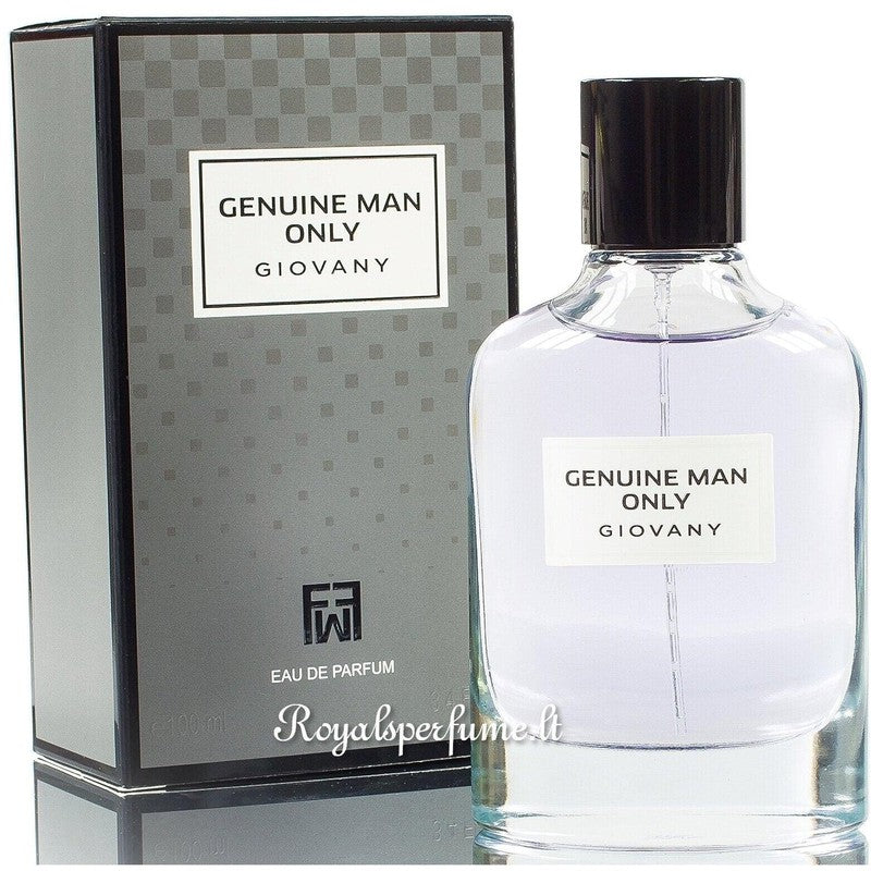 FW Genuine Man only perfumed water for men 100ml - Royalsperfume World Fragrance Perfume