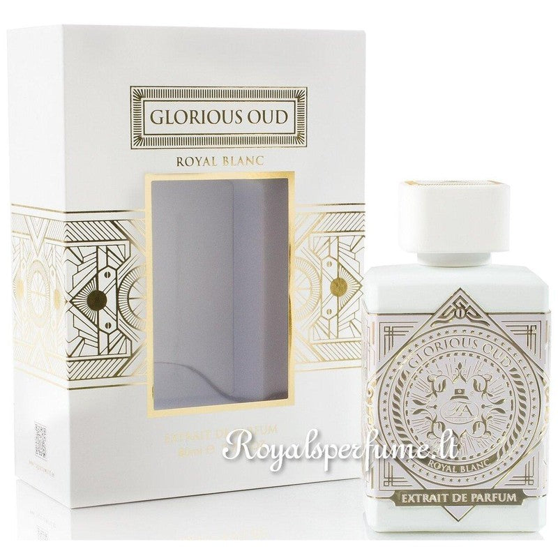 FW Glorious Oud Royal Blanc extrait de parfum unisex 80ml - Royalsperfume World Fragrance Perfume
