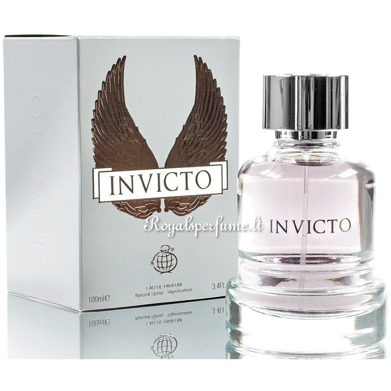 FW Invicto perfumed water for men 100ml - Royalsperfume World Fragrance Perfume