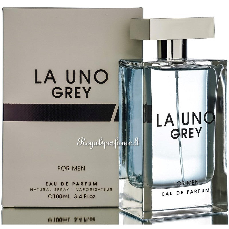 FW La Uno grey perfumed water for men 100ml - Royalsperfume World Fragrance Perfume