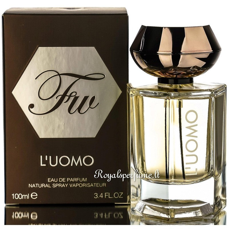FW L'uomo perfumed water for men 100ml - Royalsperfume World Fragrance Perfume