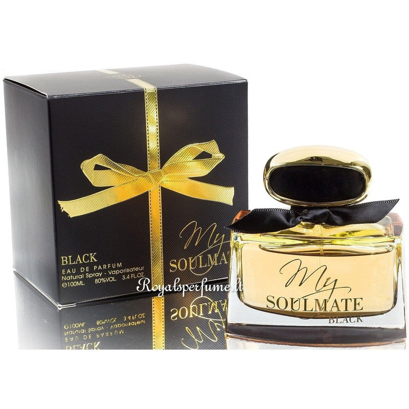 FW My soulmate Black perfumed water for women 100ml - Royalsperfume World Fragrance Perfume