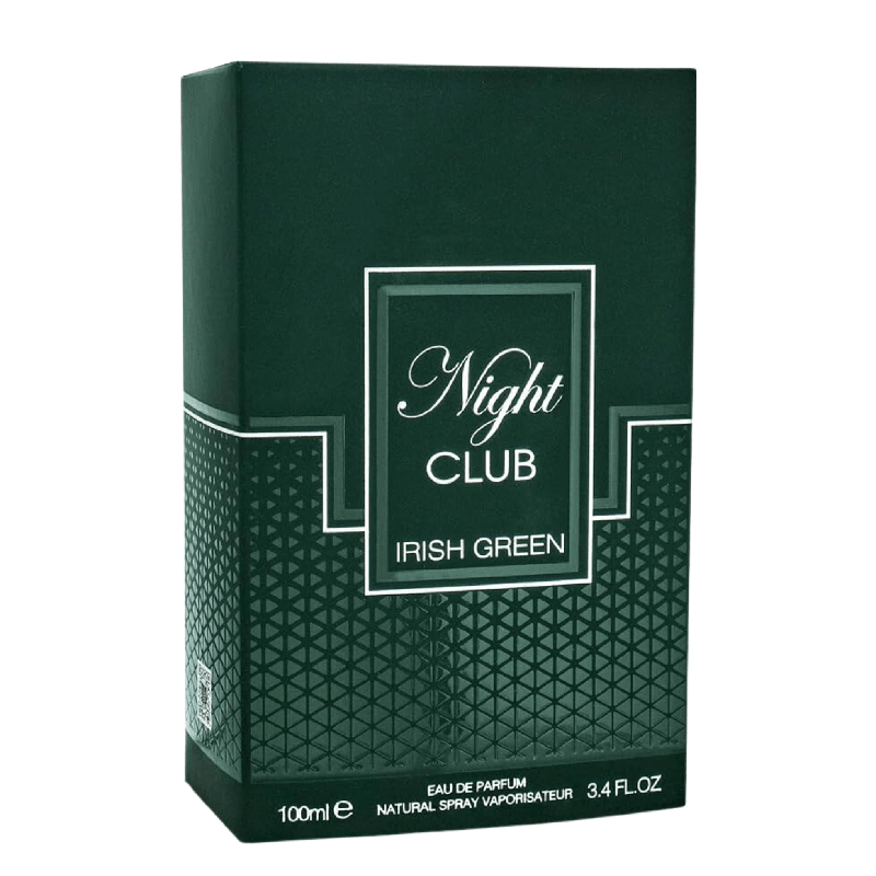 FW Night Club Irish Green perfumed water for men 100ml - Royalsperfume World Fragrance Perfume