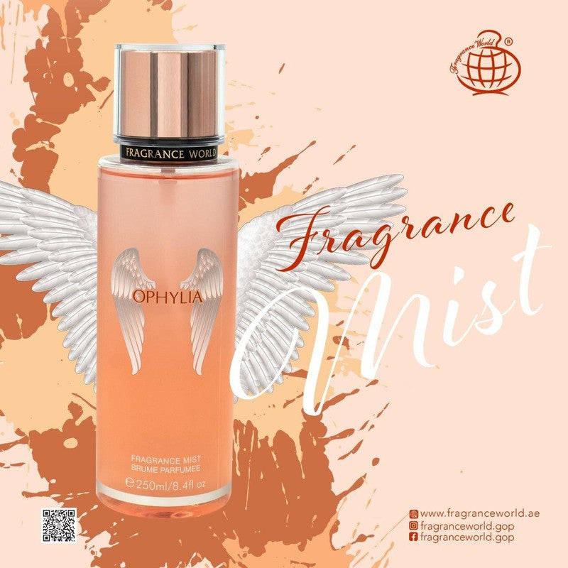 FW Ophylia perfumed body spray for women 250ml - Royalsperfume World Fragrance Body