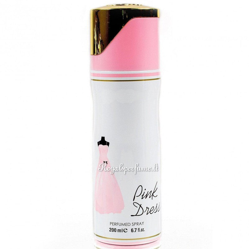 FW Pink Dress perfumed deodorant for women - Royalsperfume World Fragrance Deodorants