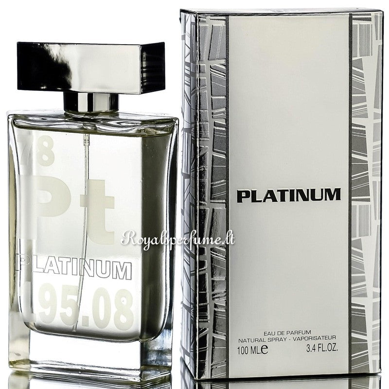 FW Platinum parfumed water for men 100ml - Royalsperfume World Fragrance Perfume