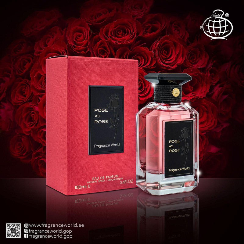 FW Pose As Rose perfumed water for women 100ml - Royalsperfume World Fragrance Perfume