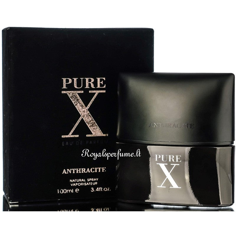 FW Pure X Anthracite perfumed water for men 100ml - Royalsperfume World Fragrance Perfume