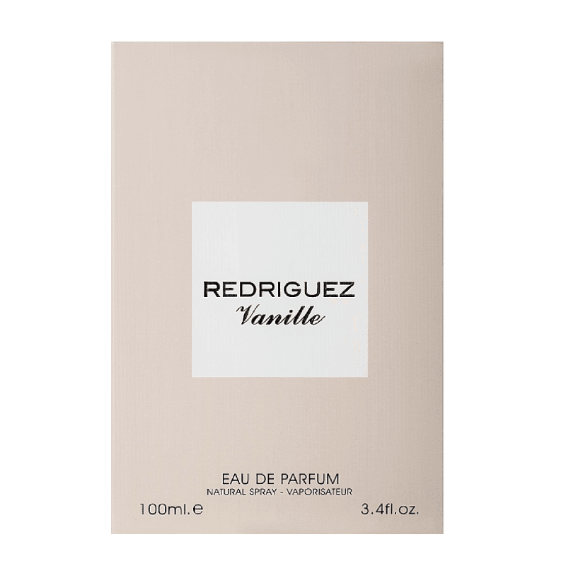 FW Redriguez Vanille perfumed water for women 100ml - Royalsperfume World Fragrance Perfume