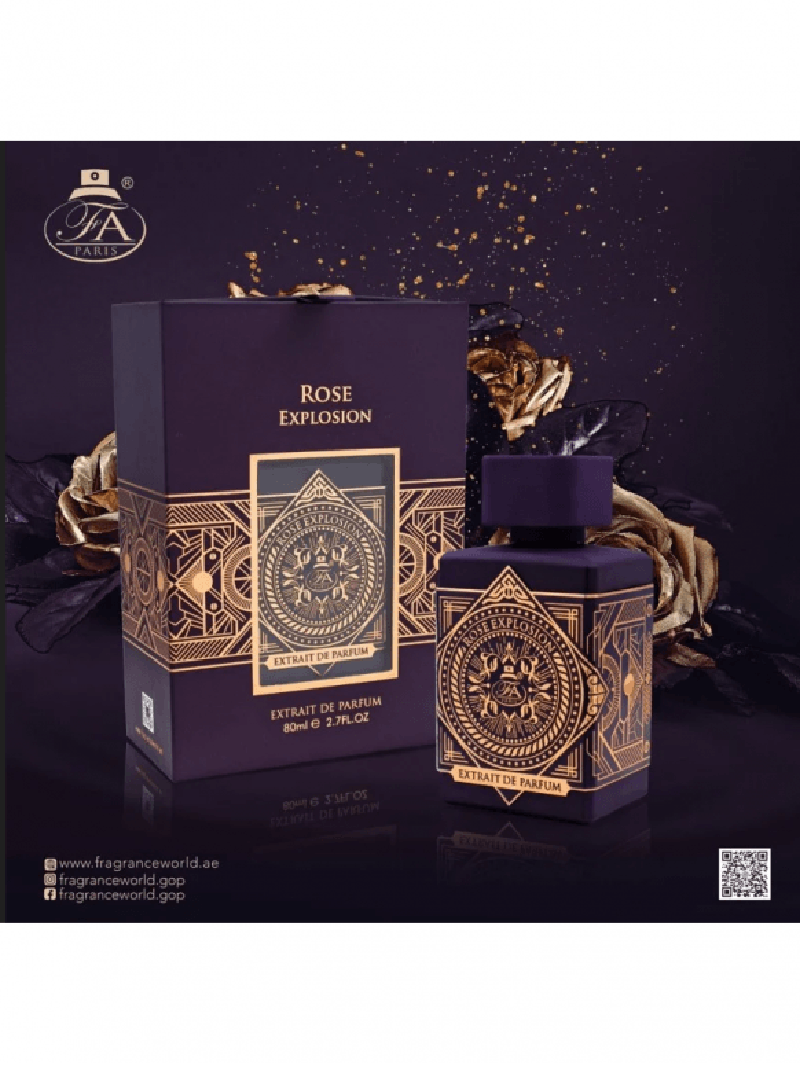 FW Rose Explosion Extrait De Parfum for women 80ml - Royalsperfume World Fragrance Perfume